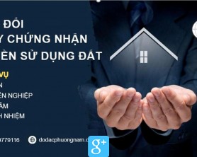CẤP ĐỔI GIẤY CHỨNG NHẬN QUYỀN SỬ DỤNG ĐẤT