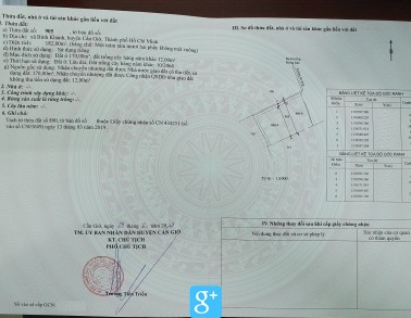 Đất thổ cư hẻm xe hơi, khu hành chính xã Bình Khánh, Cần Giờ