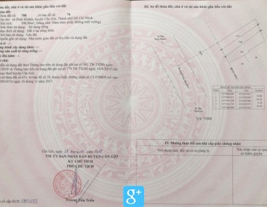 Mặt tiền đường Rừng Sác - Đối diện Ủy Ban Xã Bình Khánh