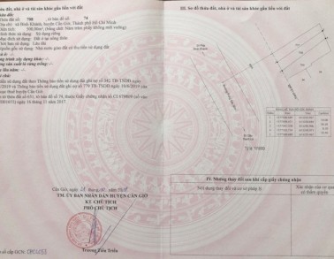 Mặt tiền đường Rừng Sác - Đối diện Ủy Ban Xã Bình Khánh